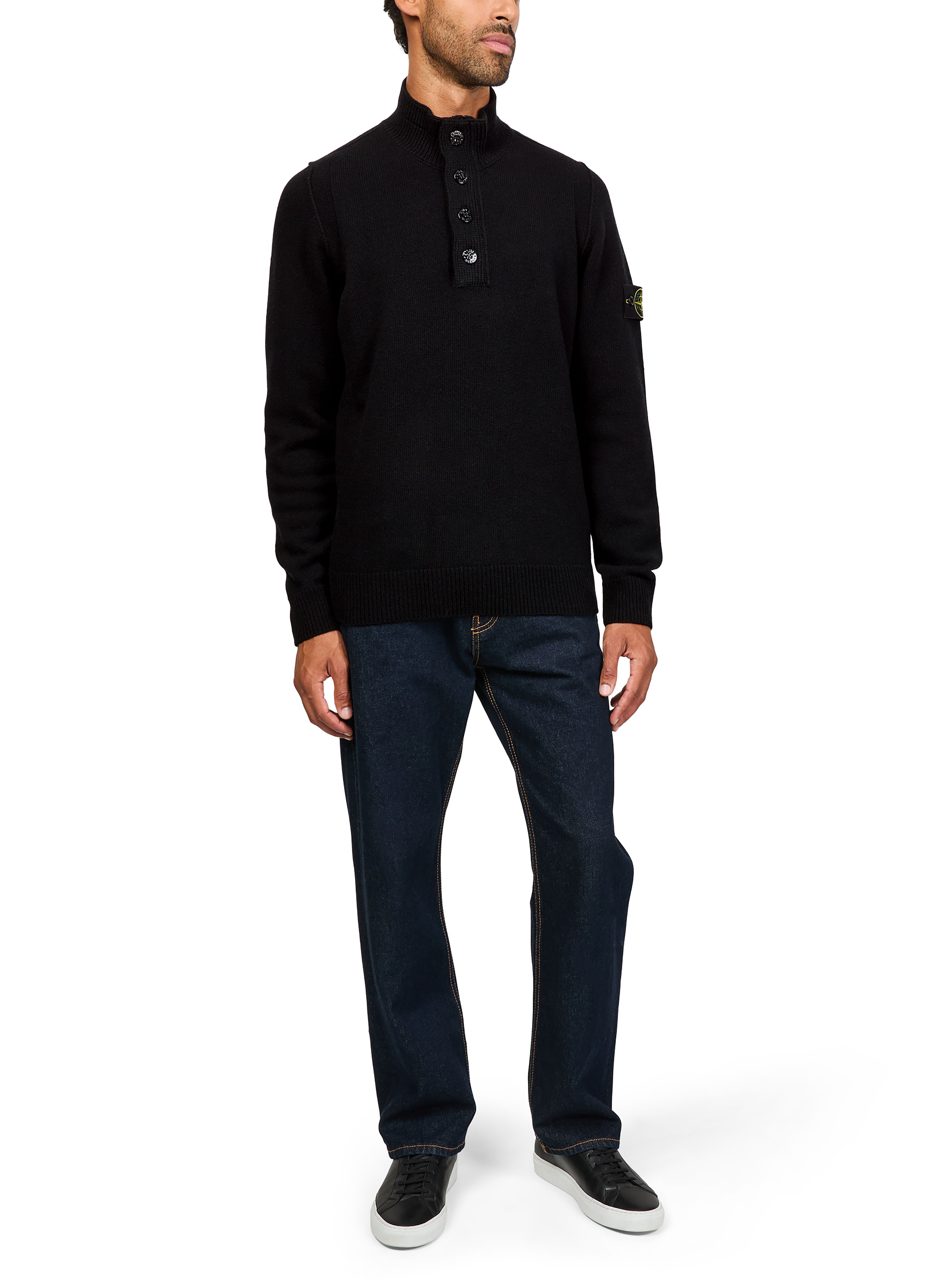 Logo patch sweater thumbnail 6