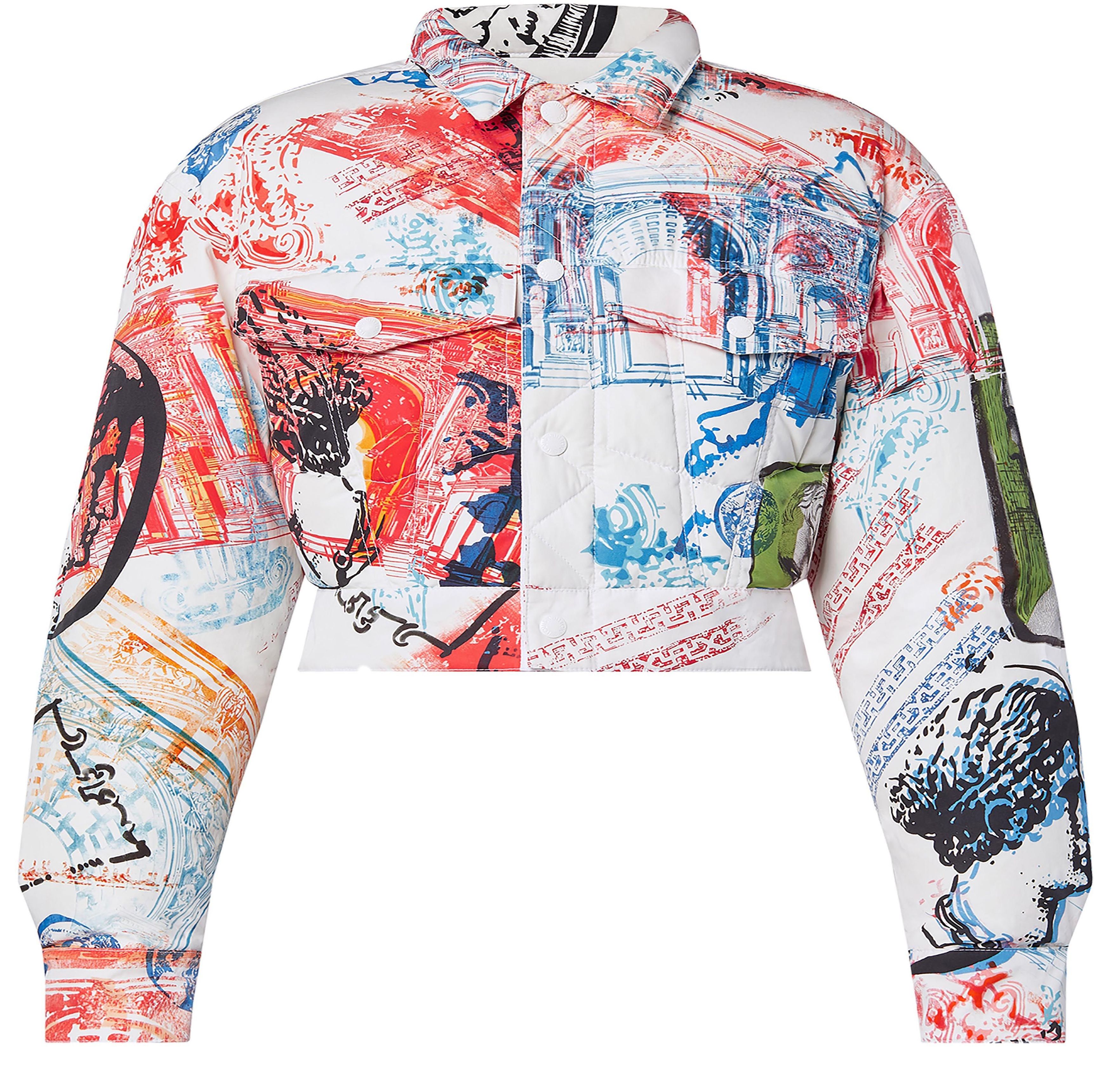 Padded Travel Stamp Jacket