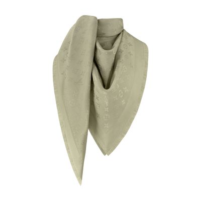 Louis Vuitton Monogram Shawl In Grey