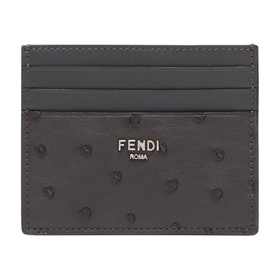 Fendi Card Holder In Black