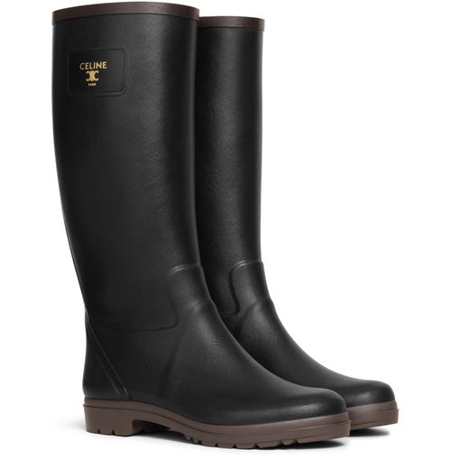 CELINE Bottes de pluie en gomme