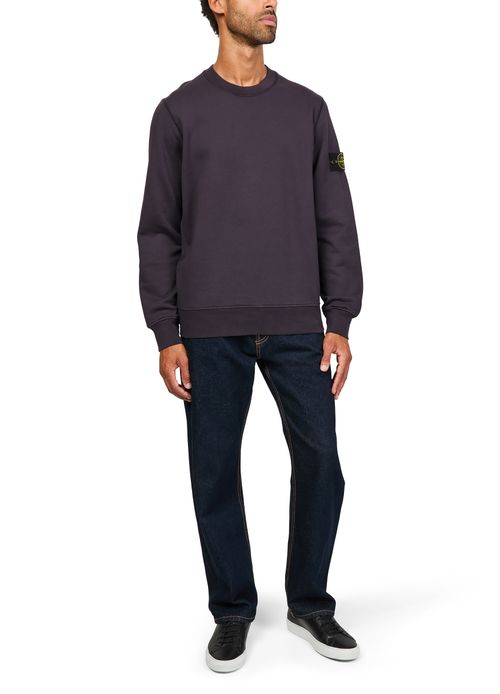 STONE ISLAND Logo patch sweatshirt