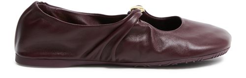LOEWE Pebble ballerinas in soft nappa lambskin
