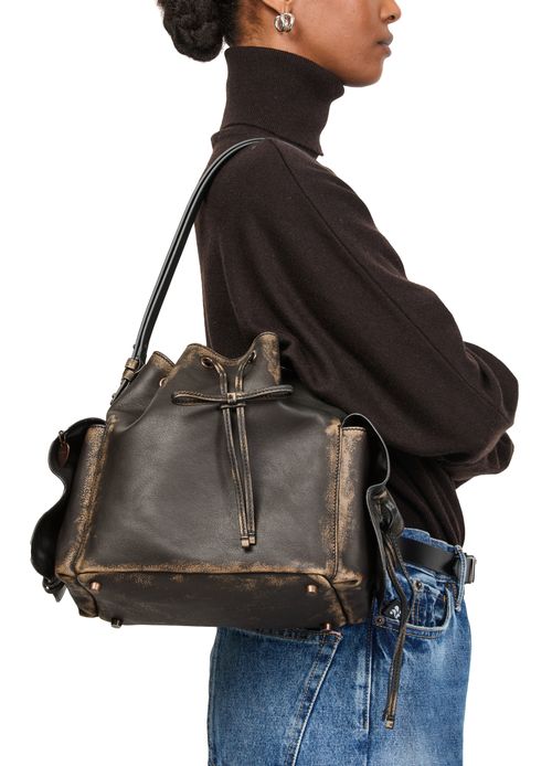 ACNE STUDIOS Bucket Bag Multipocket Vintage