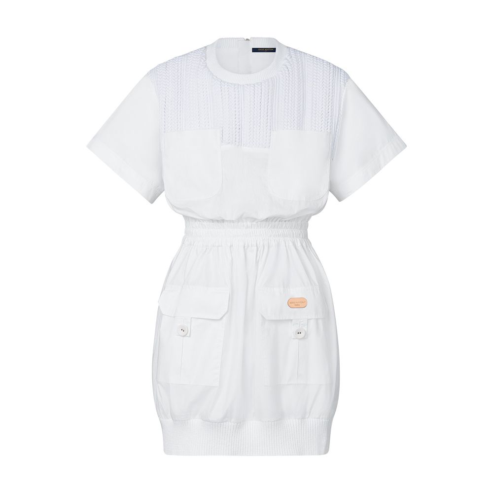 Utility Style Woven Insert Dress thumbnail 6
