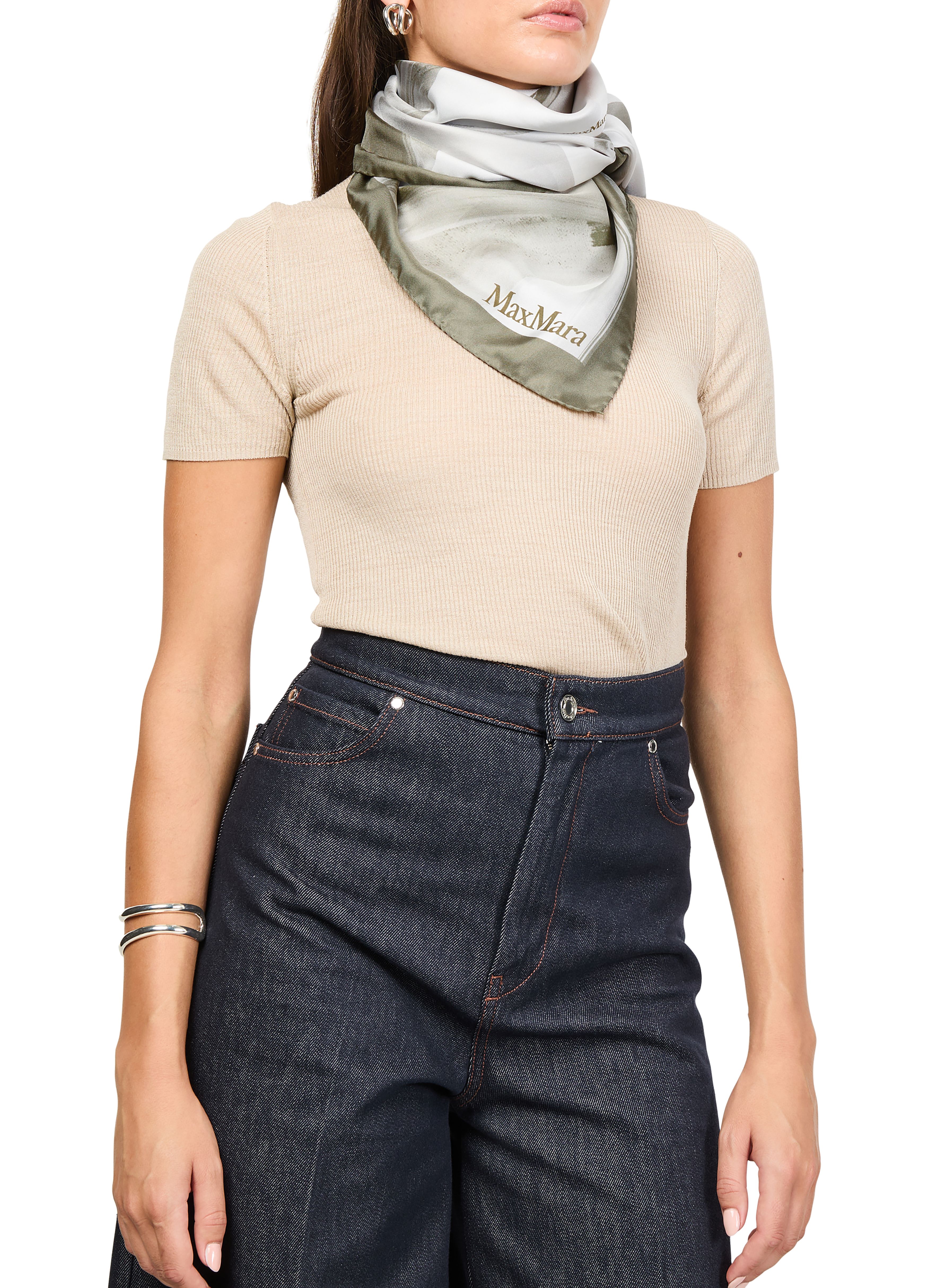 Silk scarf thumbnail 4