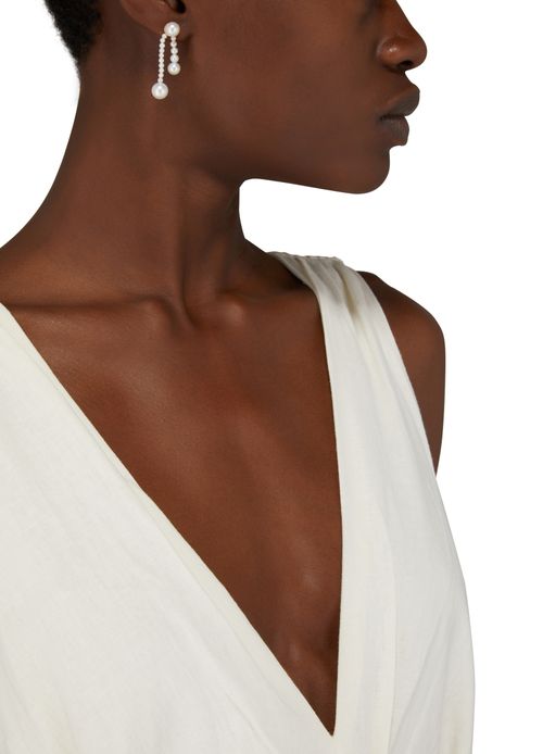 SOPHIE BILLE BRAHE Ruban de Perles earrings