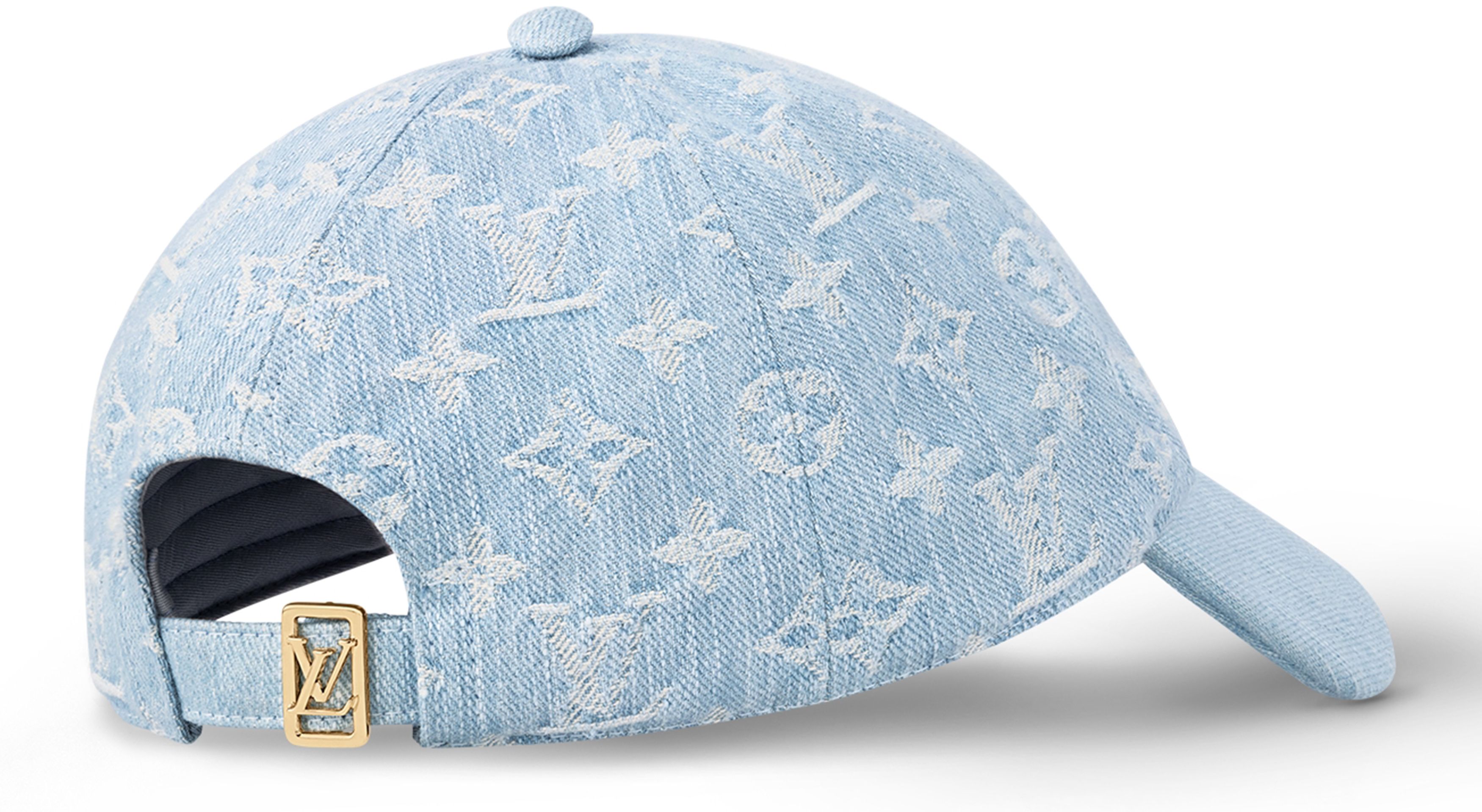Monogram Denim Cap thumbnail 4