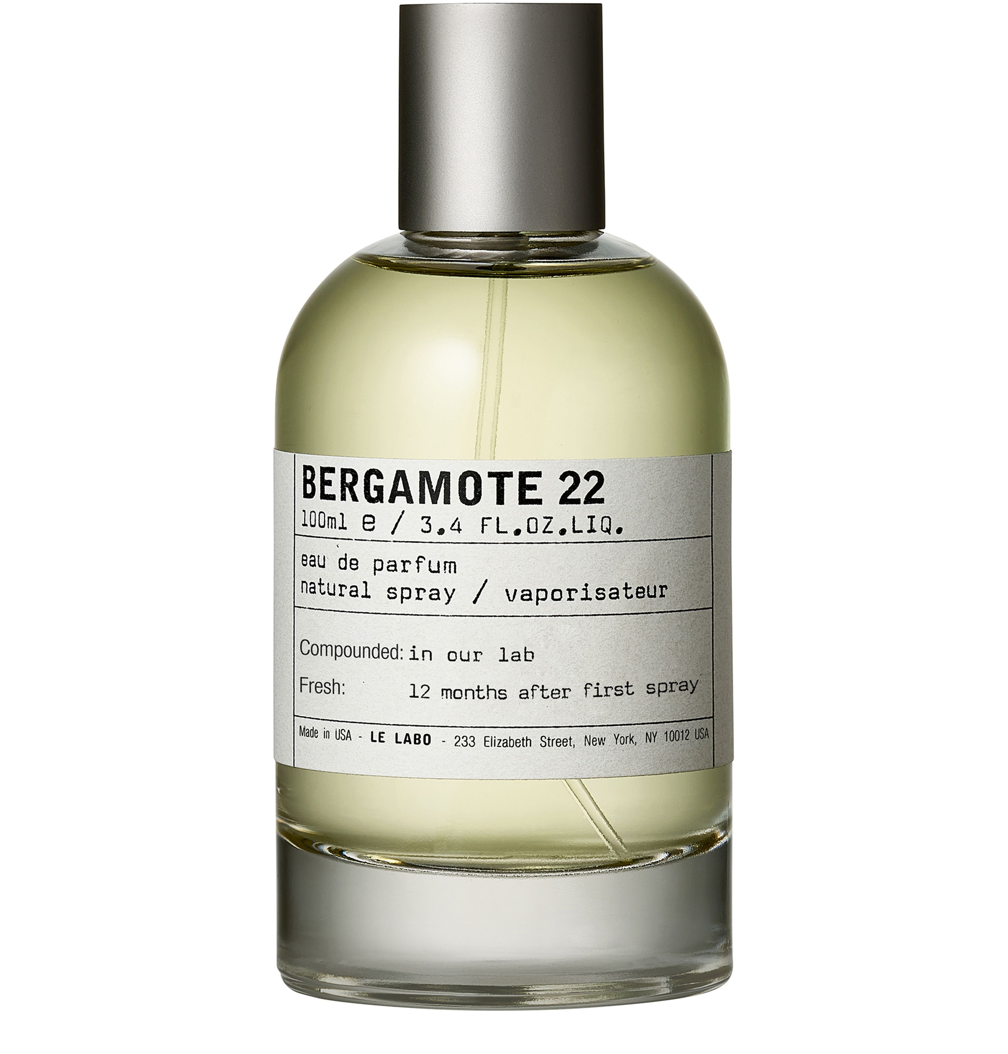 Bergamote 22 eau de parfum 100 ml