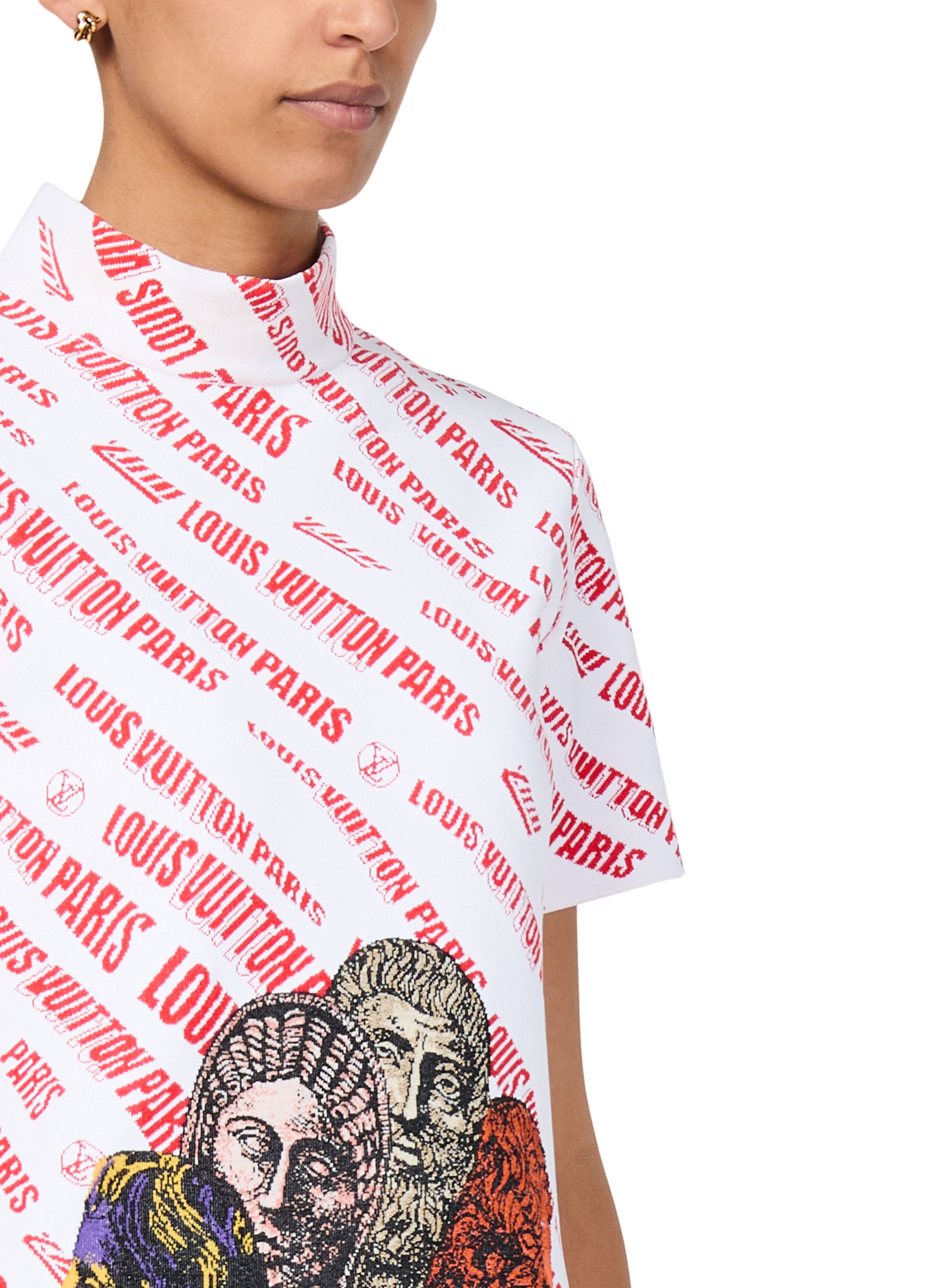Slanted Signature Bust Jacquard Dress thumbnail 3