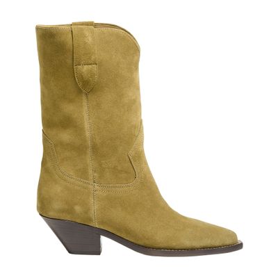 Isabel Marant Dahope Boots In Gray