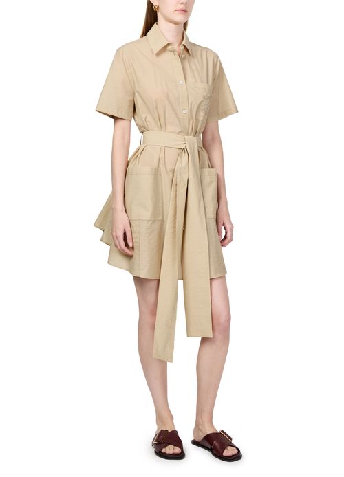 LOEWE Cotton polo shirt dress