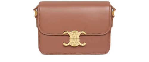 CELINE Sac Triomphe modèle Teen veau satiné