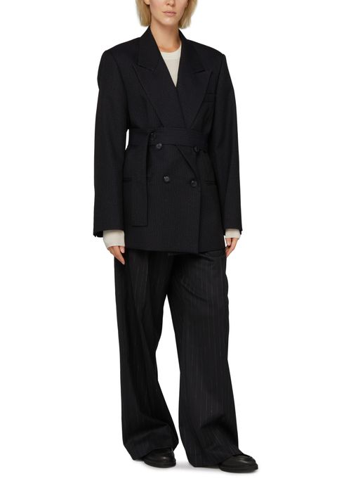 ROHE Striped wide-leg pants