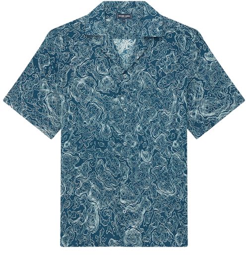 FRESCOBOL CARIOCA Topo roberto linen shirt