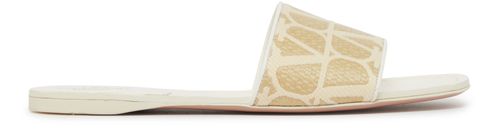 VALENTINO GARAVANI Toile Iconographe Sandals