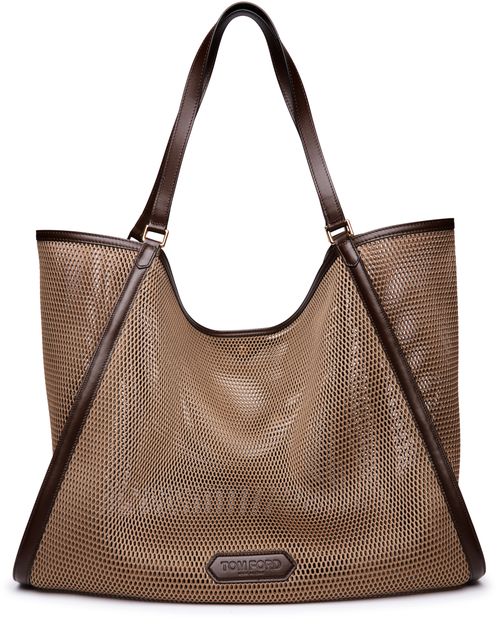 Große Cabas-Tasche aus Mesh Herren, TOM FORD