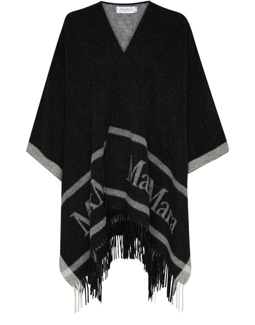 MAX MARA Hilde logo poncho