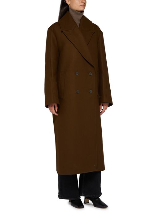 ROHE Oversized double breasted coat