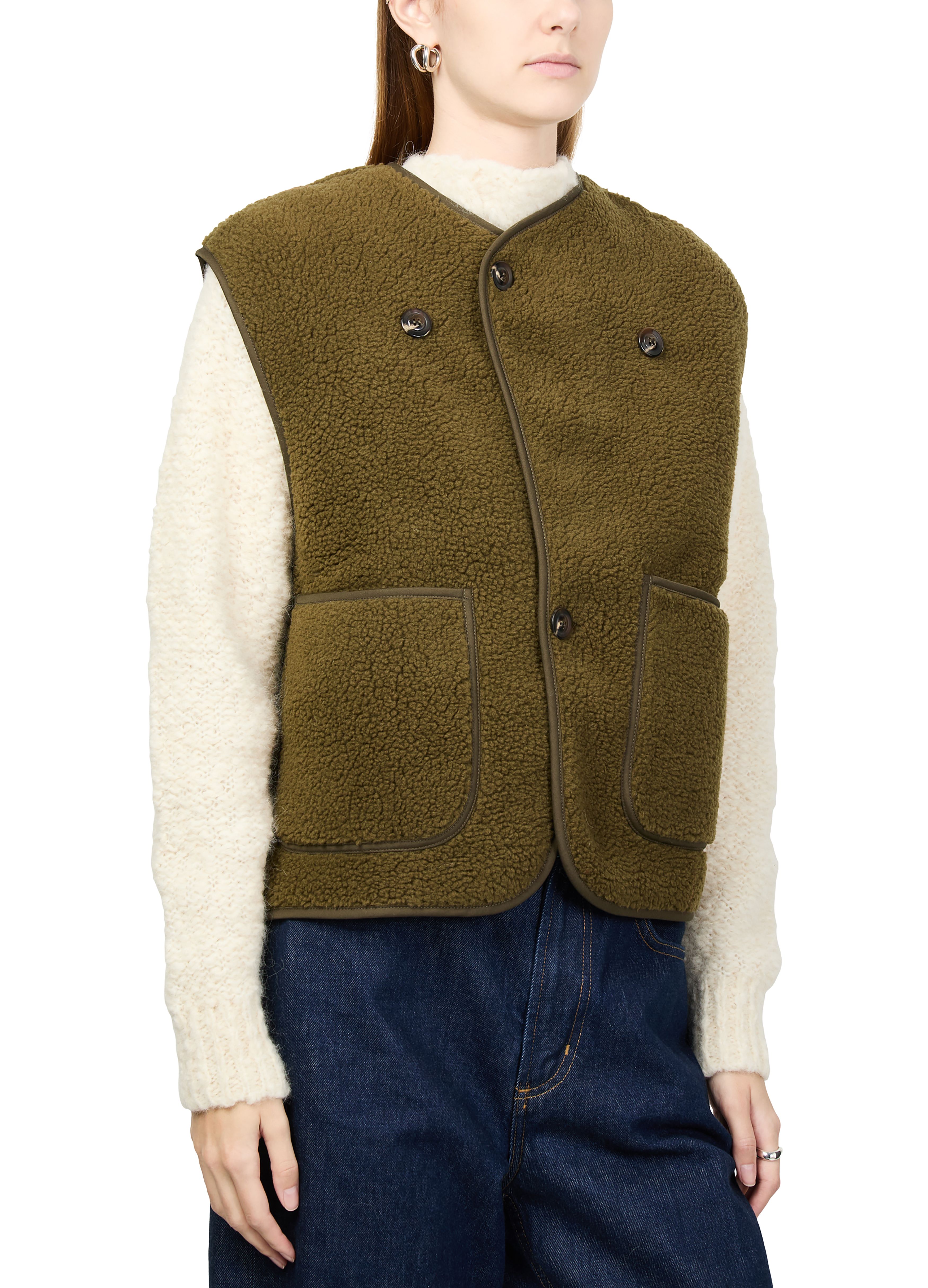 Floyd sleeveless jacket thumbnail 4