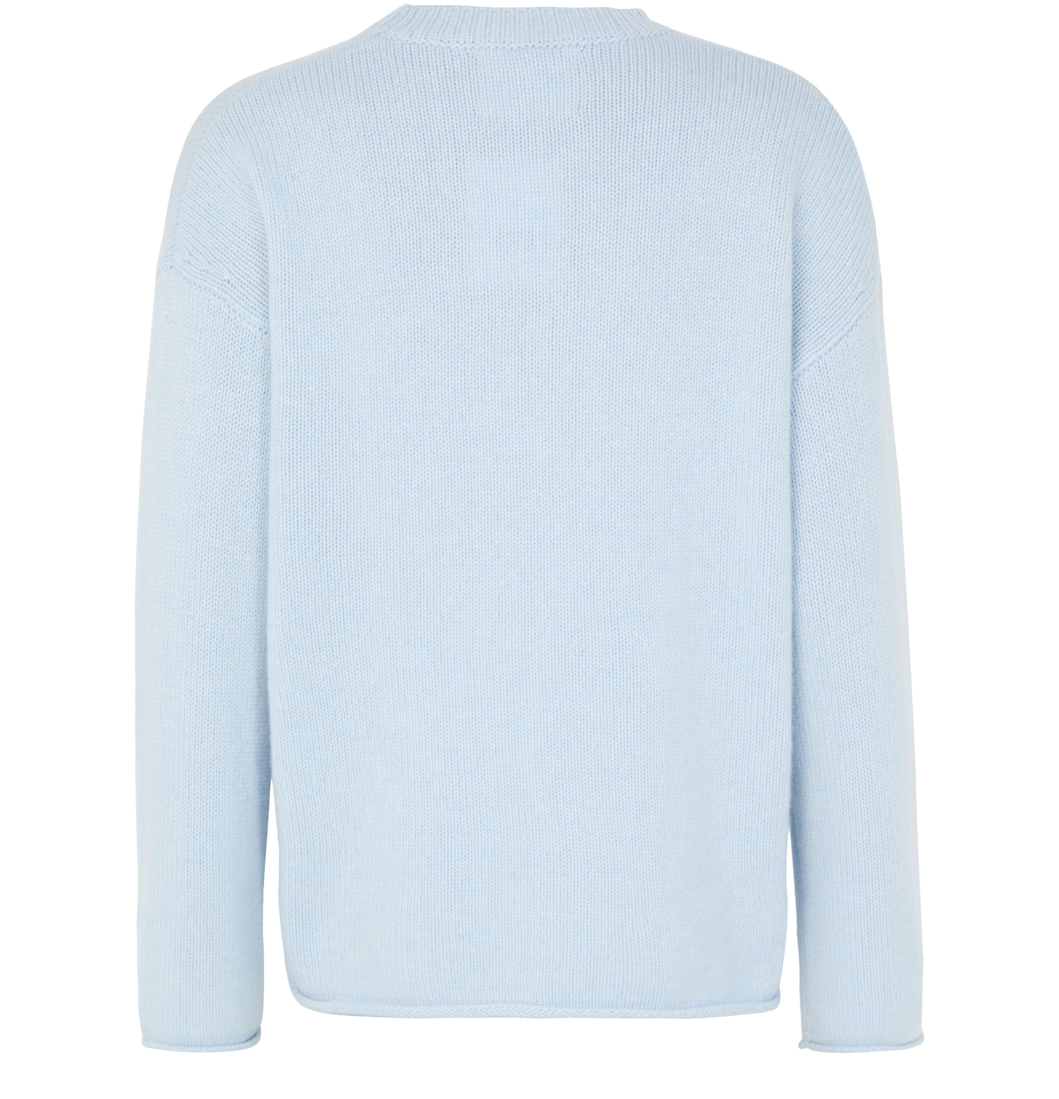 Kristy crew neck cashmere sweater thumbnail 3
