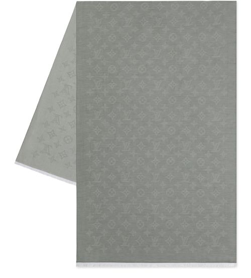 LOUIS VUITTON Étole Monogram Shadow