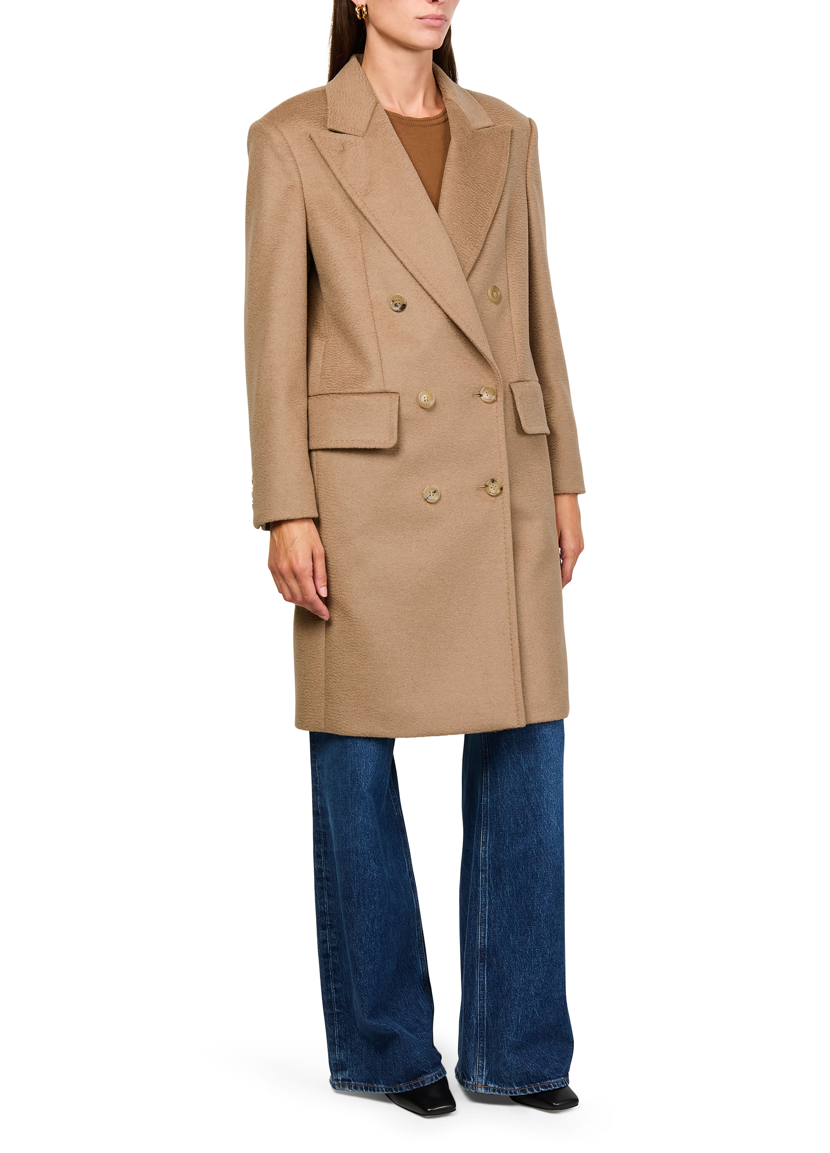 Cosa double-breasted coat thumbnail 6