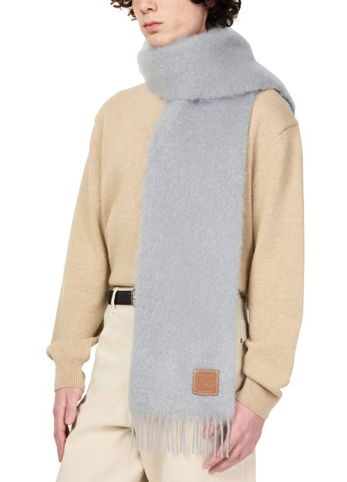 LOEWE Mohair and wool scarf