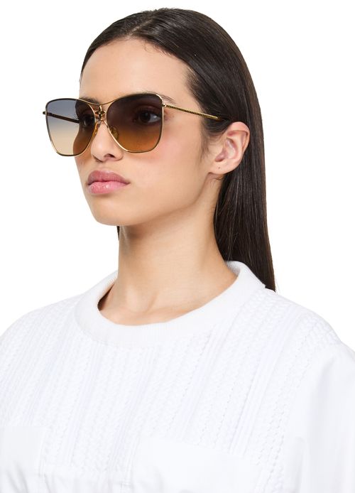 LOUIS VUITTON Lunettes de soleil carrées LV Star