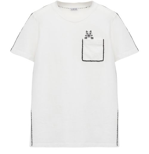 LOEWE Straight cotton T-shirt