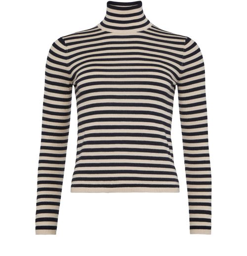 MAX MARA Patroni striped turtleneck sweater