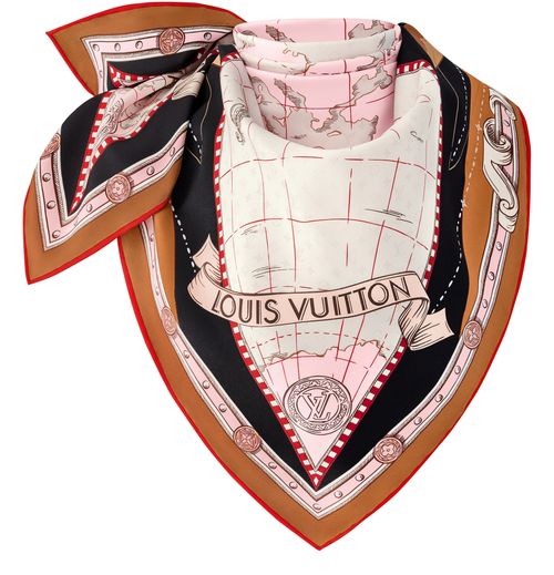 LOUIS VUITTON LV Map Square 90
