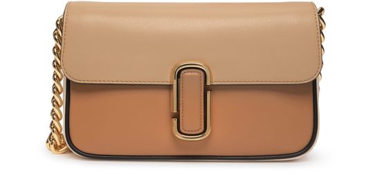 The J Marc Shoulder Bag of Marc Jacobs - Orange leather bag with flap and  shoulder strap for women