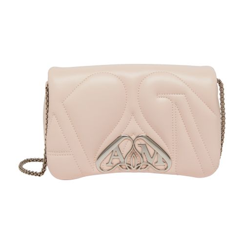 Shop Alexander Mcqueen The Mini Seal Bag In Clay