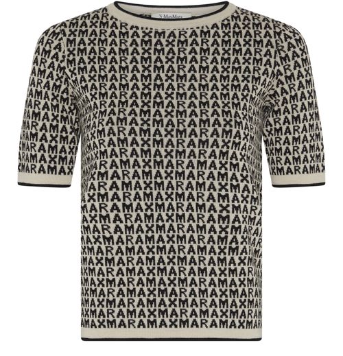 S MAX MARA Pull à manches courtes en laine Higher