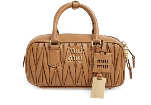 MIU MIU Arcadie quilted nappa leather bag