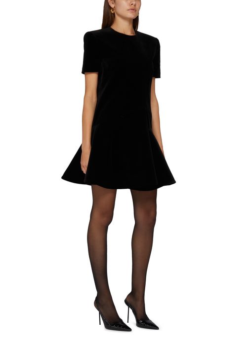 VALENTINO GARAVANI Robe courte en velours