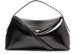 最終　新品未使用　トーテム　TOTEME T-Lock　ハンドバッグ　タン TOTEME(トーテム)のT－Lock grained－leather clutch通販