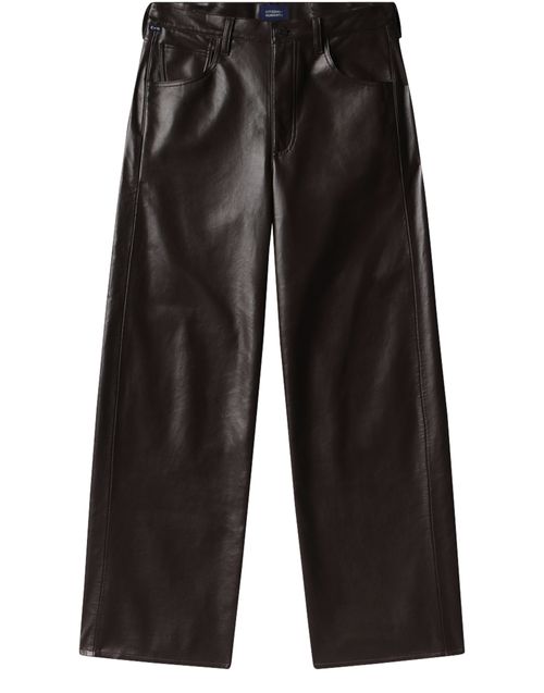 CITIZENS OF HUMANITY Ayla leather baggy pants