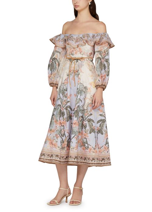 ZIMMERMANN Wylie midi dress