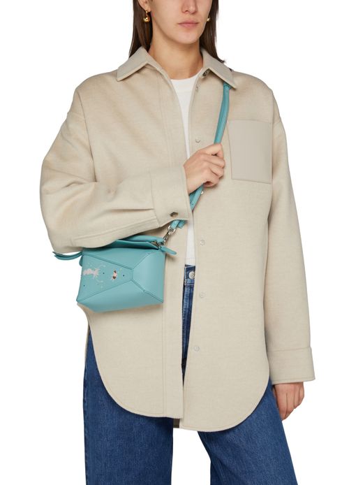 LOEWE Fonds Marins Puzzle Edge classic calf leather mini bag