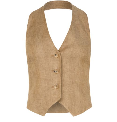 MAX MARA Gilet boutonné ajusté Sauro
