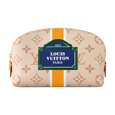 Louis Vuitton Pochette Cosmétique Pm In Beige