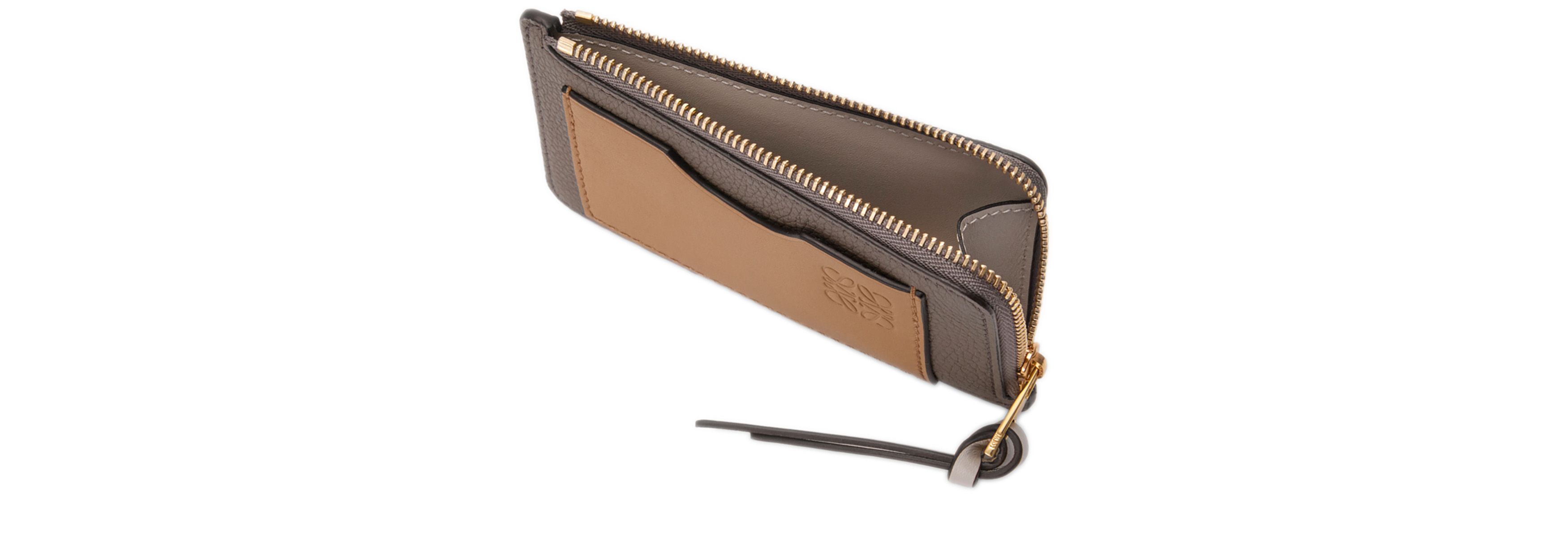 Coin cardholder in soft grained calfskin thumbnail 5