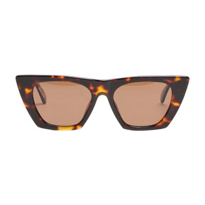 Shop Anine Bing Paris Sunglasses In Brown