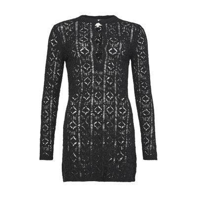 Loulou Studio Evan Dress In Cotton And Silk In Black
