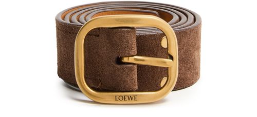 LOEWE Soft, rounded suede belt