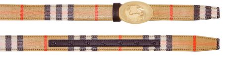 BURBERRY  Check belt