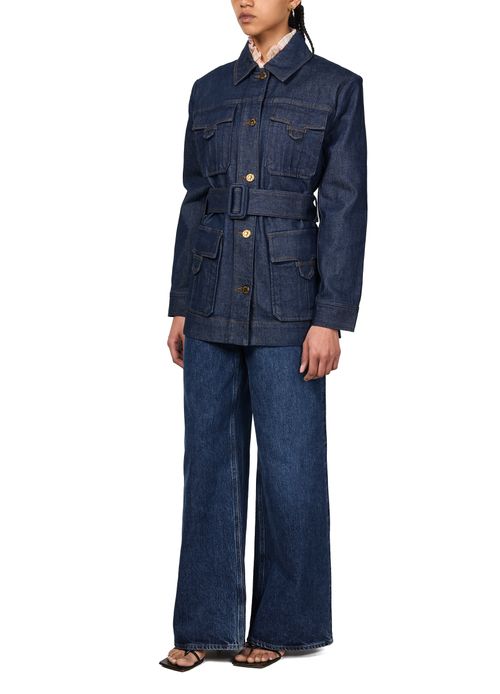 ZIMMERMANN Illuminate denim safari jacket