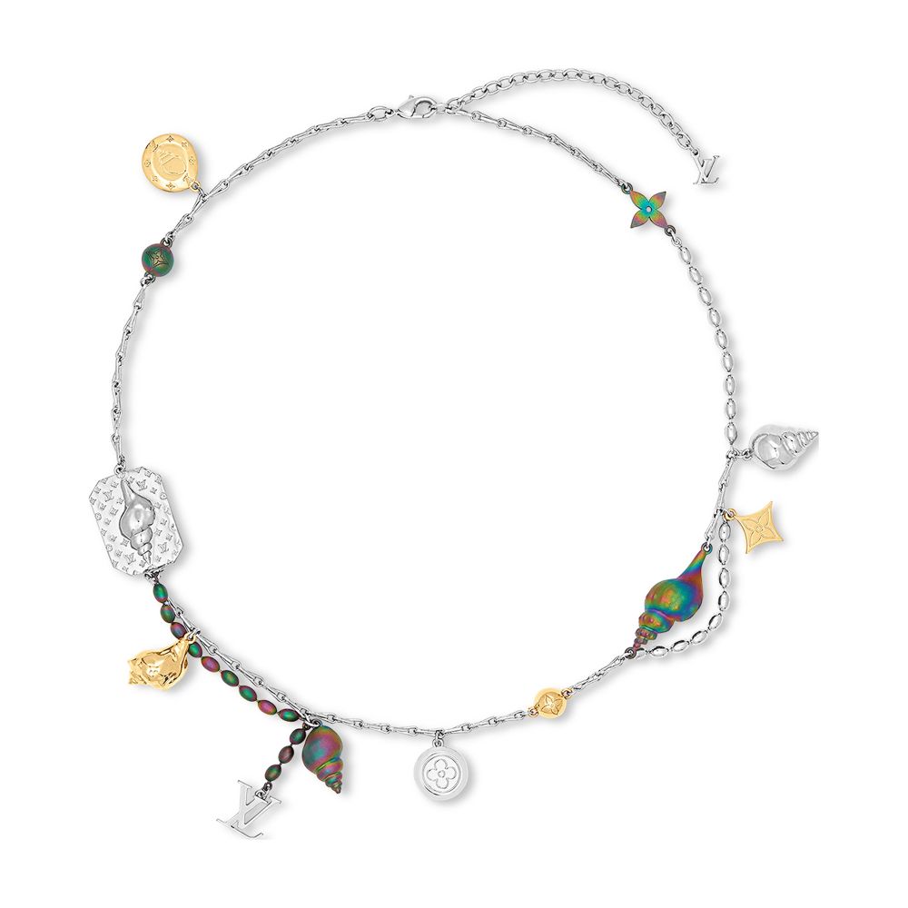 LV Shell Necklace thumbnail 4